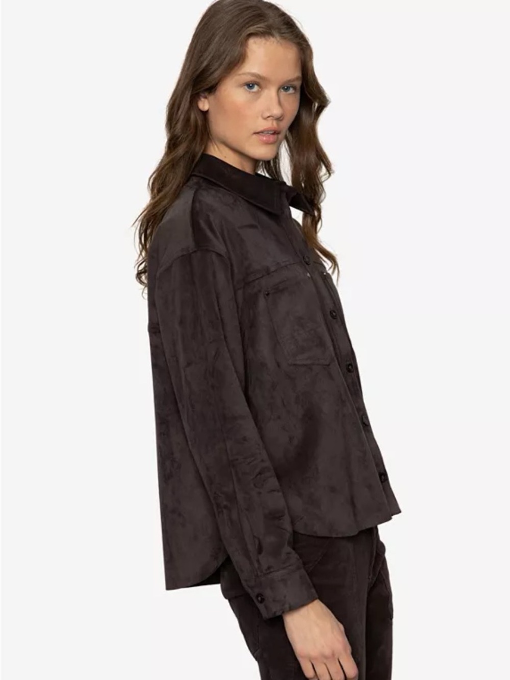 NWT Sanctuary Women’s Ivy Long Sleeve Shirt Size M - Picture 3 of 3